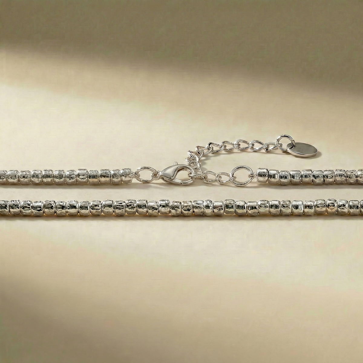 NODUS bracelet in volcanic-oxidized 925 silver, handcrafted in Italy for you - Broken Hearts