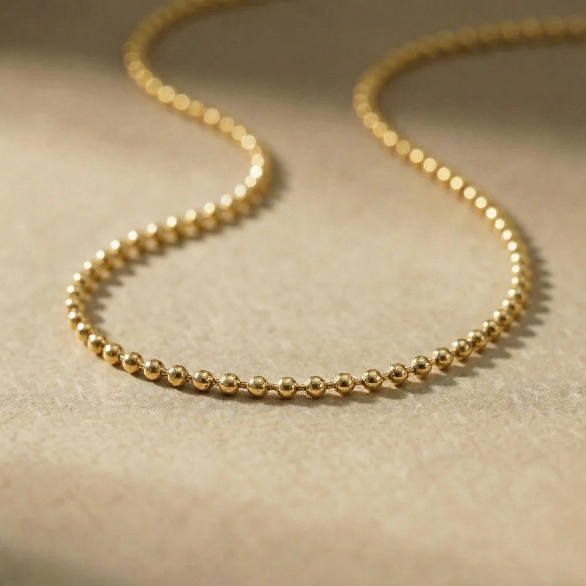 GOLDEN VINCULUM necklace, 24kt gold-plated, handcrafted in Italy for you - Broken Hearts