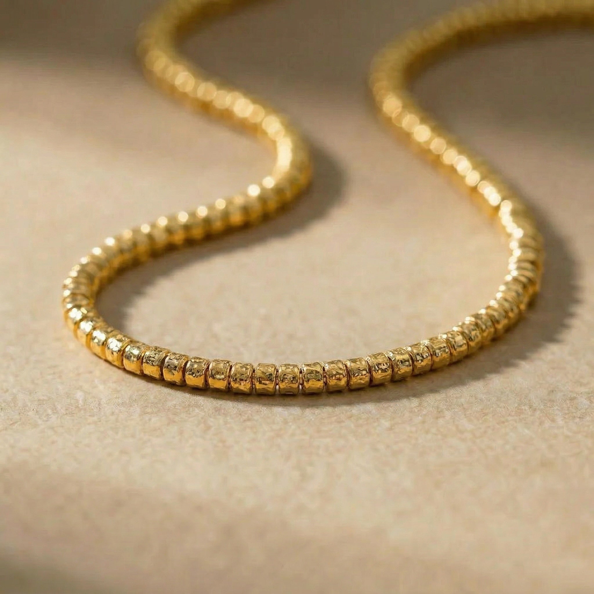 GOLDEN NODUS bracelet, 24kt gold-plated, handcrafted in Italy for you - Broken Hearts