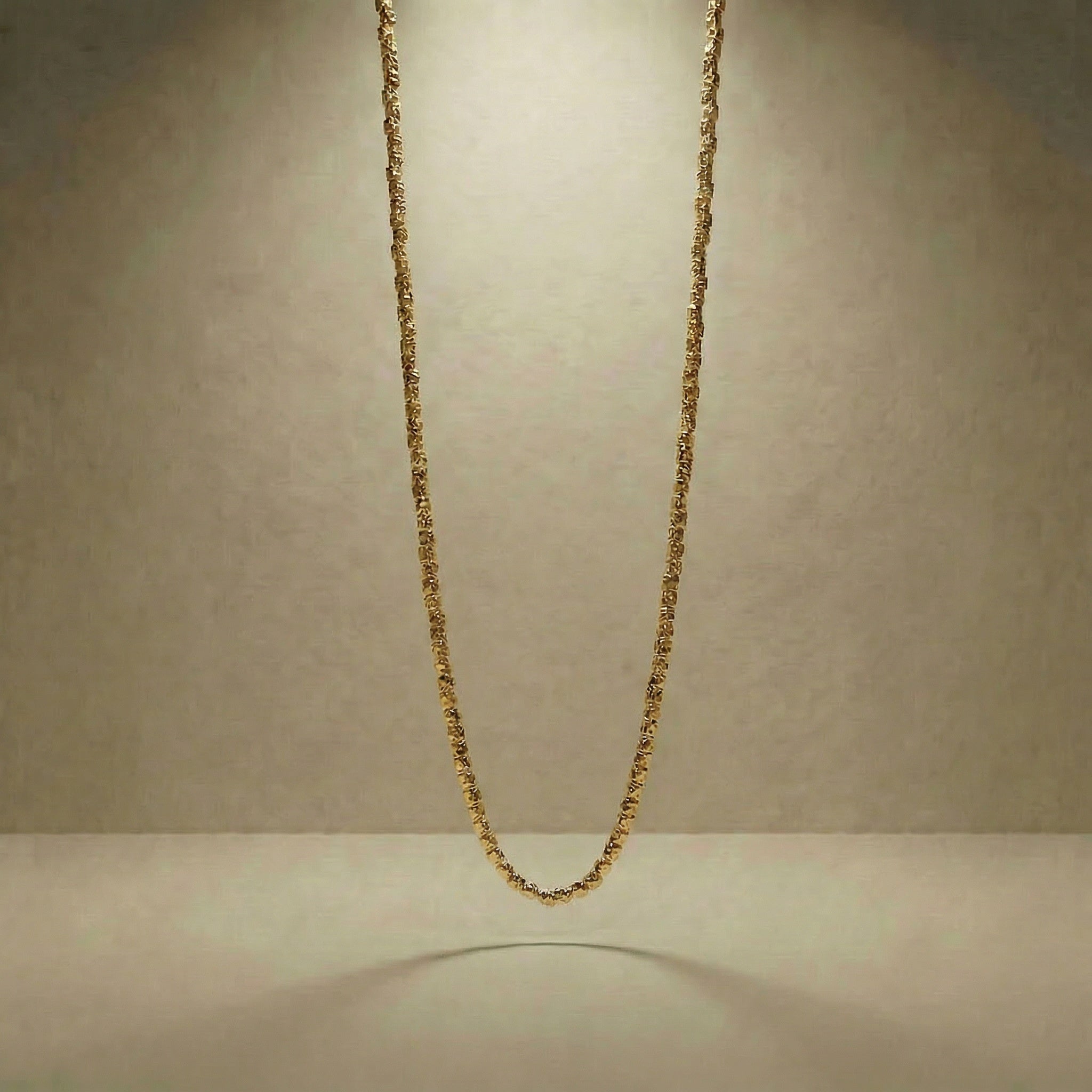 GOLDEN NODUS bracelet, 24kt gold-plated, handcrafted in Italy for you - Broken Hearts