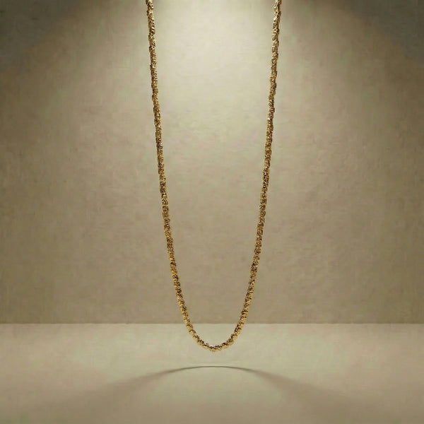 GOLDEN NODUS bracelet, 24kt gold-plated, handcrafted in Italy for you - Broken Hearts