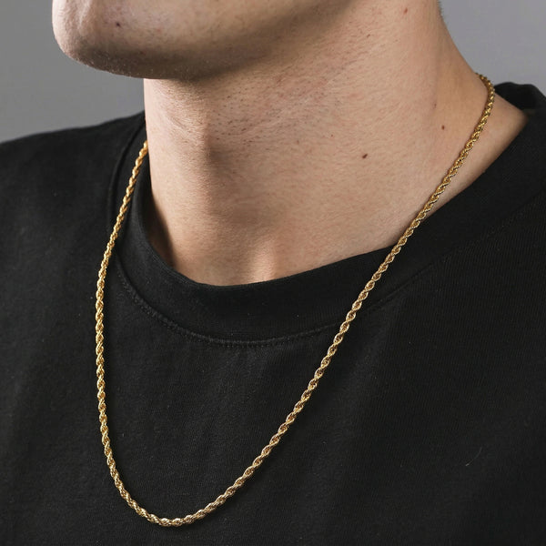 GOLDEN FILUM necklace, 24kt gold-plated, handcrafted in Italy for you - Broken Hearts